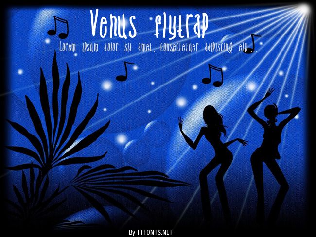 Venus flytrap & the bug example